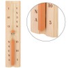 Wooden Sauna Timer for Spa Bath, Wall Mounted, Heat Resistant,