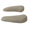 FZJDSD 2pcs Tan Leather Seat Armrest Cover Compatible with Toyota