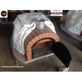 24"x24"x1" Ceramic Fiber Blanket Insulation 6# 2300F for Wood Stoves, Pizza Ovens, Kilns, Forges, Fireplaces & More - (4 Each)