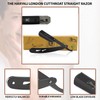 Haryali London Cut Throat Razor– Straight Razor Stainless Steel Single