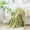 Wajade Soft Fleece Throw Blanket for Couch, 50x60 Inches 3D