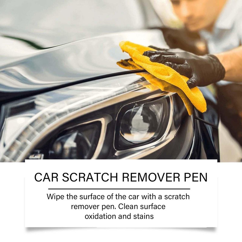 Scratch Minimizer Pen for Cars - Concealer Paste, Touch-Up and