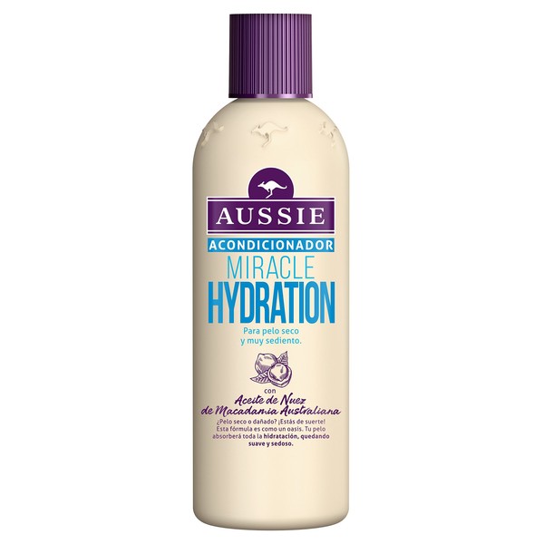 Aussie Miracle Hydration Conditioner, Its formula Miracle acondiciona Intensive Hair