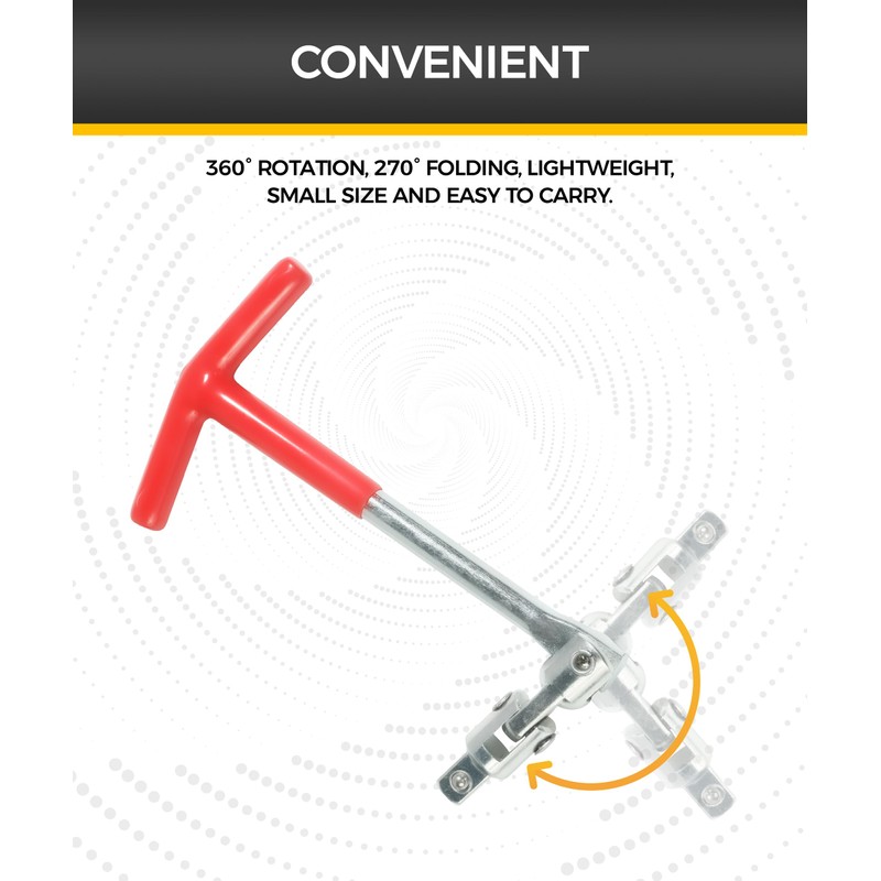 iolory Automobile Spark Plug Wrench,Automotive Tool,13/16 and 5/8 Spark Plug