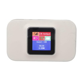 Mobile WLAN Router 4G, Portable WLAN for On the Go WiFi Hotspot for Travel Mobile Hotspot Device, Mobile WLAN SIM Card Router for Home up to 300 Mbps