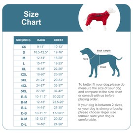Dogs Waterproof Jacket, Lightweight Waterproof Jacket Reflective Safety Dog Raincoat Windproof Snow-Proof Dog Vest for Small Medium Large Dogs Red S