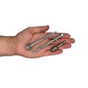 (Pack of 40) Zinc Plated Steel, Hex Head Self Drilling