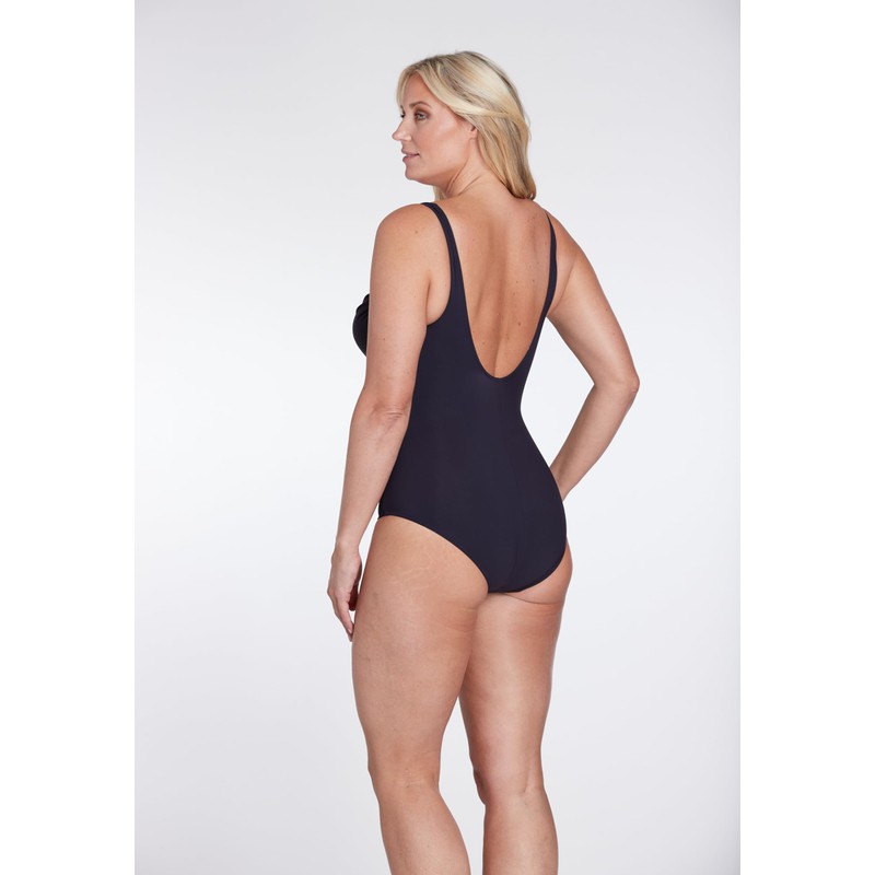 Sunflair Women's Badeanzug Basic Swimsuits, Blue (Nachtblau), 14 (Size: 44D)