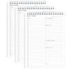 Hourly Schedules 3 Pack - To Do List Notepad 3