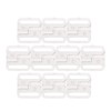 Baoblaze 10 Sets Plastic Clasp Bra Strap Closure Sewing Clip