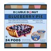 Double Donut Flavored Coffee Pods, Blueberry Coffee, Single Serve Hot