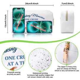 Beach Lover Gifts Crab Gifts Makeup Bag Beach Gifts for Crab Lovers Beach Trip Gifts Cosmetic Bags Sea Animal Lover Gifts Crab Themed Gifts Birthday Christmas Vacation Gifts Travel Cosmetic Pouch