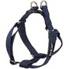 Cotton Web Adjustable Dog Step-in Harness 4 Sizes Blue (Small: