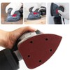 AUSTOR 60 Pieces Mouse Detail Sander Sandpaper Sanding Paper Hook