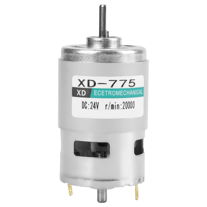 XD-775 24V High Speed Low Noise Double Ball Bearing Brush