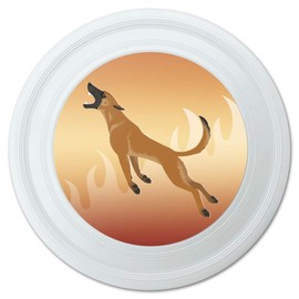 GRAPHICS & MORE Belgian Malinois Dog Bite Training Novelty 9" Flying Disc