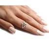 CloseoutWarehouse 925 Sterling Silver Anchor Ring Size 7