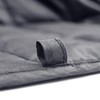 YnM Exclusive 15lbs Weighted Blanket, Smallest Compartments with Glass Beads,