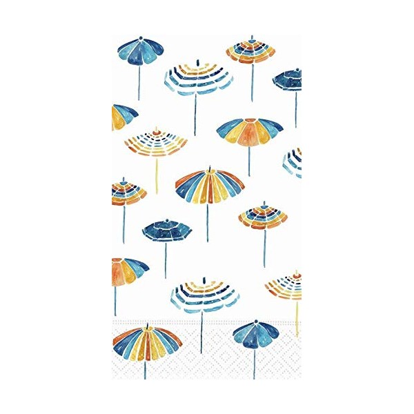 Toallas de mano desechables para baño con temática de playa