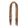 Metme Women's 1920s Scarf Wraps Sequin Deco Fringed Wedding Cape