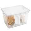 Simplify 4 Pack Large Lidded Storage Bin | Multipurpose Organizer
