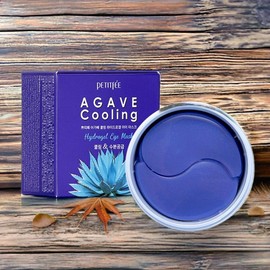 Petitfee Eye Patch for Wrinkle Improvement Around the Eyes Agave Cooling Hydrogel Eye Mask 1 pack of 60 / 쁘띠페 눈가 주름 개선 아이 패치 사용 아가베 쿨링 하이드로겔 아이마스크 1개 60개입