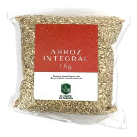 Arroz Integral Orgánico Sin Gluten 1 Kg Huerto Carmen Agroecológico
