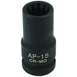 Laser 6986 Caliper Brake Socket 15mm x 10pt