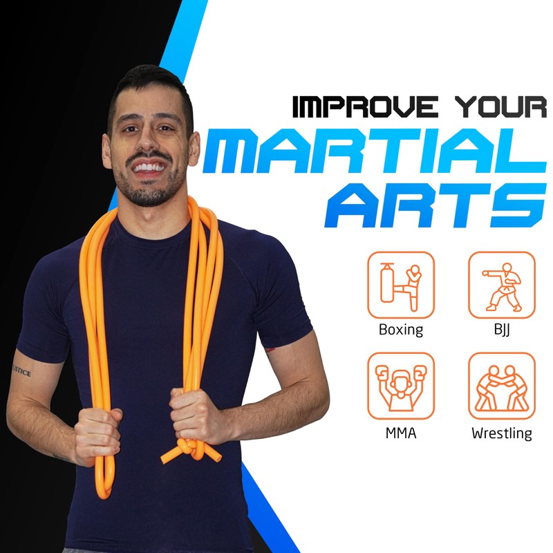 Ronin Gear Resistance Bands - 88 lbs Resistance - Orange