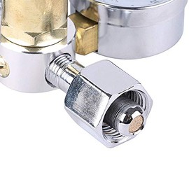 Vogueing Tool 0-25 MPa Welding Gas Meter CO2 Argon Regulator Pressure Reducing Stabilization Valve Flow Meter for Welding and MIG Welding