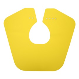 Professional Silicone Waterproof Hairdressing Shawl Barber Shop Hair Cutting Dyeing CapeYellow
