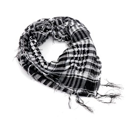 HLMYER Palestine Scarf,Stylish and Versatile Palestinian Scarf,Shemagh Scarf Men, Keffiyeh Palestinian Scarfs,Desert Shemagh Scarf for Men,Keffiyeh for Mens & Women of All Ages(95 * 95CM)