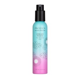 Pacifica Beauty Dream Moon Hair and Body Mist, Fragrances, Body Spray, Hair Perfume, Love, Bergamont, Pear, Pink Rose, Coconut, Vanilla, Sandalwood, Patchouli, Clean Perfume, Vegan, 5 fl oz (1 Count)