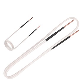 Induction Heater Coil Kit,2PCS White (20mm fixed coil + DIY coil)