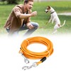 QWORK Heavy Duty Chew Proof Tie Out Cable for Dogs,