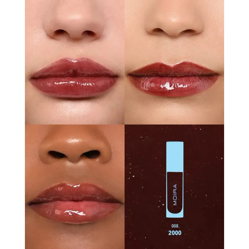 Brillo Labial Lip Chic Shimmer Gloss Moira Cosmetics Ligero