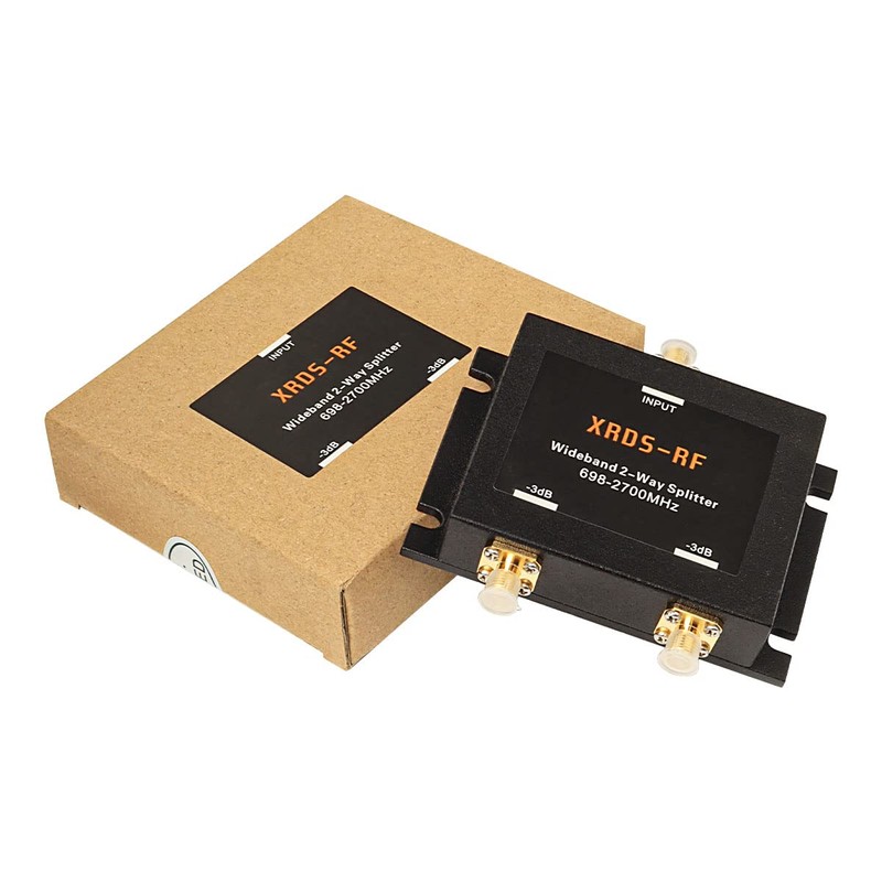 Wide-Band 2 Way Splitter-3dB SMA Female-50 Ohm Cellular Signal Splitter