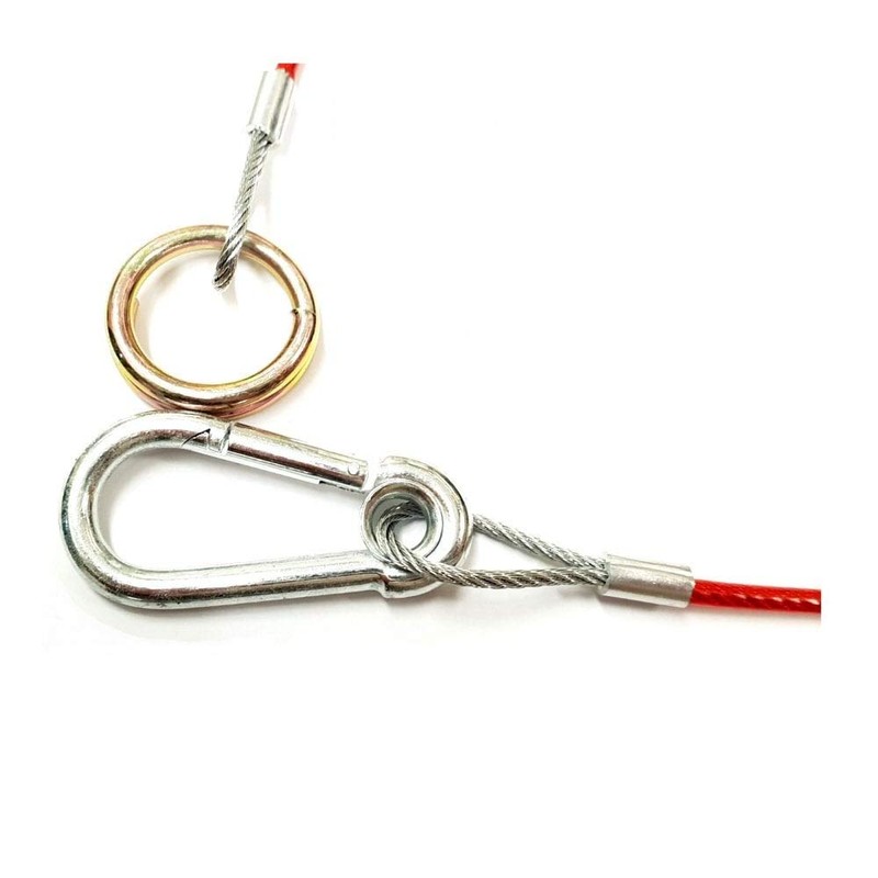 Break Away Cable Hook & Ring Brake Trailer Towing Safety