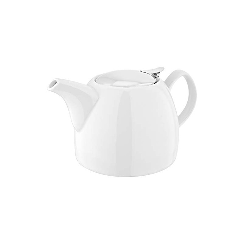 Judge Tea Leaf Teapot, 1.2L, White, 20 x 30 x