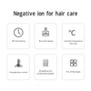 Hair Straightening Brush 3 Temperature Gears Anion Hair Straightener Comb