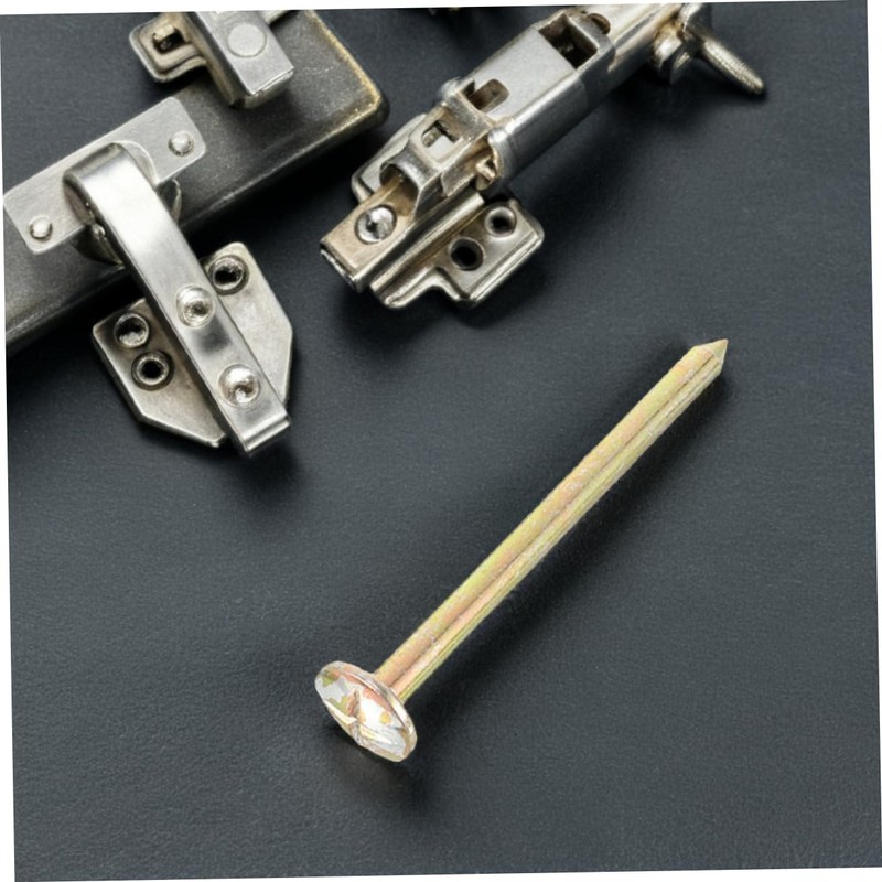 FUNOMOCYA 8pcs Measurement Nails Metal Survey Stakes Garden Stake for