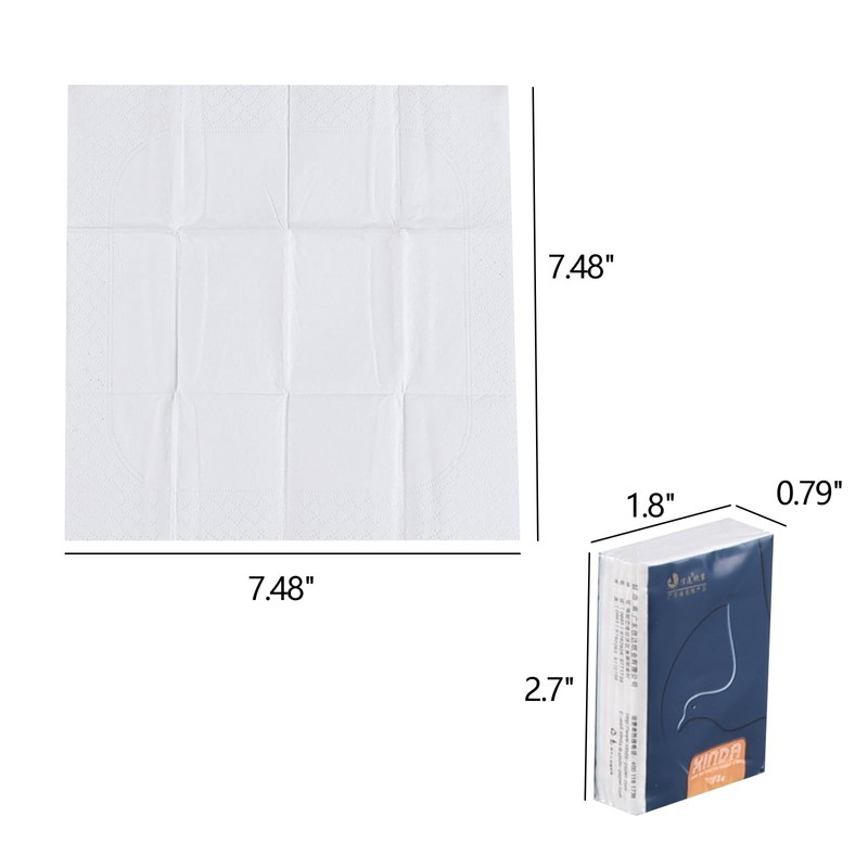 Idotry 150 Pack Soft Pocket Tissues Travel Size Packs, 4-Ply