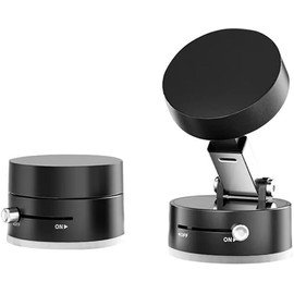 newtopend Screen Wall Glass Car Magnetic Phone Holder Hands Free Double Sided Magnetic Vacuum Suction Phone Mount Holder for All Phones