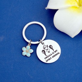 KEYCHIN Villain Ursula Keychain Sea Witch Gifts Ursula Is My Spirit Animal Jewelry Ursula Fans Gifts For Friend Family, Ursula K-s, Babysitter
