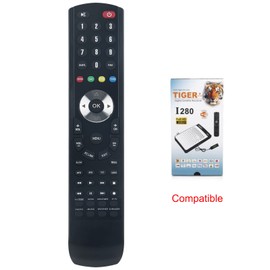 Replacement Remote Control Fit for Tiger I280 Satellite Receiver Digital Satellite Receiver