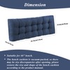 FlyGulls Bench Cushion for Indoor Furniture 46.5 x 19 inch
