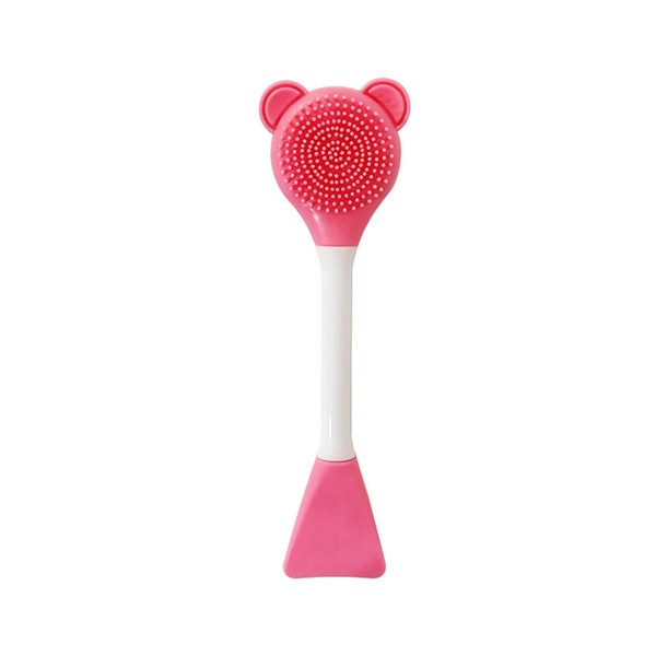 tinysiry Cepillo de mscara facial de silicona de doble cabeza