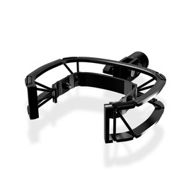 Etour Custom Built for Blue Nano Microphone Shock Mount with Pop Filter, Anti-Vibration Suspension Elastic Shock Mount Holder Clip Mic Mount Stand with 3/8" or 1/4" Screw Adapter Compatible with Nano