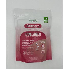 Ghen Care Hydrolyzed Collagen with Hyaluronic Acid & Vitamin C – Hair, Skin & Nail Support, GMO-Free, Promotes Strength, Growth & Radiance