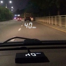 Car Head Up Display OBD2 II HUD Projector Speedometer RPM Gauge MPH KM/h Speed Warning
